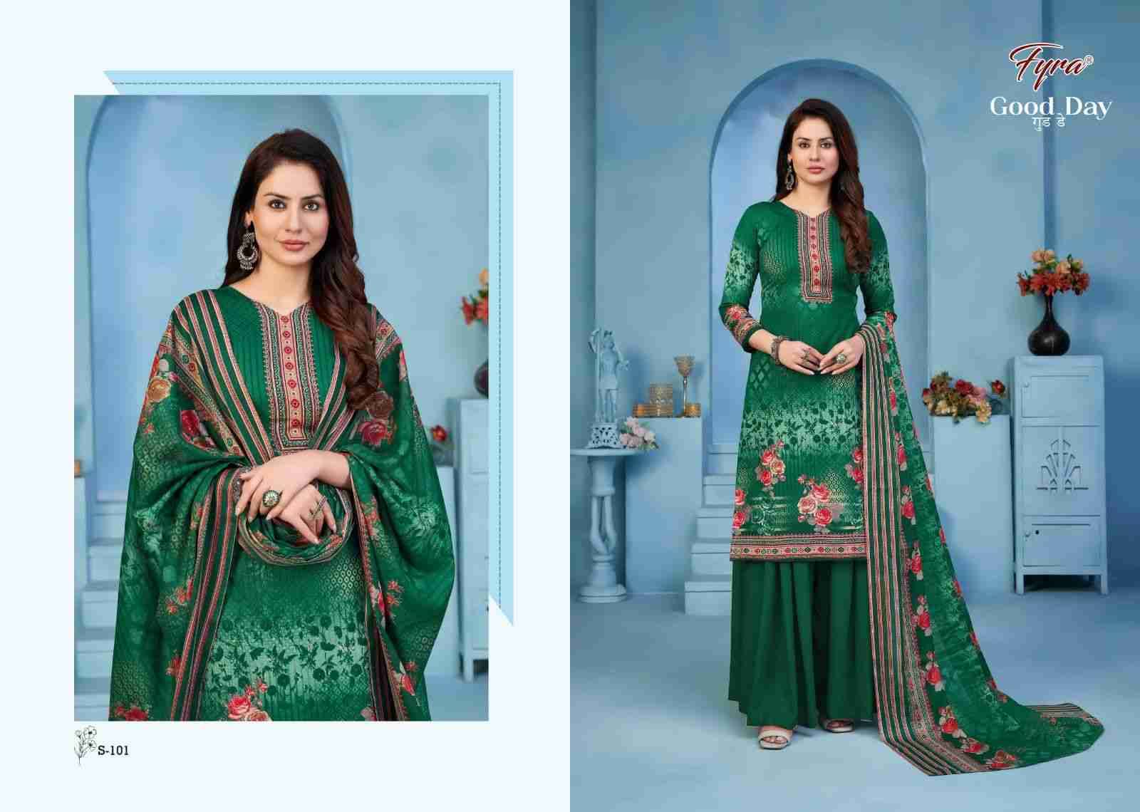Good Day 101 Series By Fyra 101 To 110 Series Beautiful Festive Suits Stylish Fancy Colorful Party Wear & Occasional Wear Soft Cotton Dresses At Wholesale Price