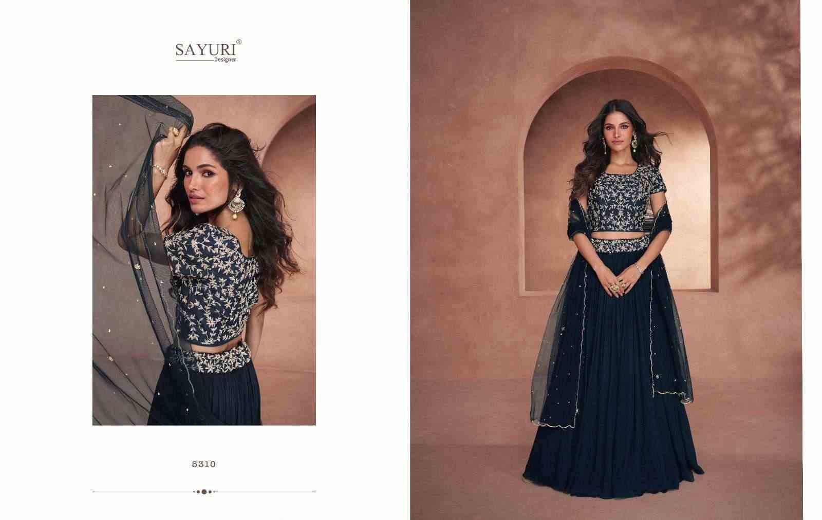 Shehnaai By Sayuri 5310 To 5312 Series Designer Beautiful Festive Collection Occasional Wear & Party Wear Pure Silk Embroidered Lehengas At Wholesale Price