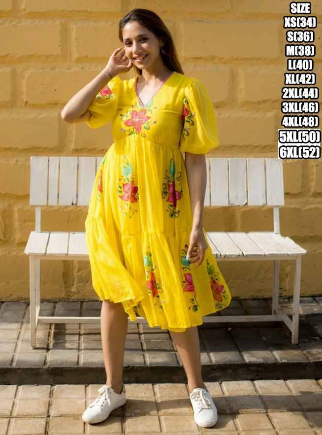 Midi By Kaamiri 01 To 06 Series Designer Stylish Fancy Colorful Beautiful Party Wear & Ethnic Wear Collection Kota Cheks Print Kurtis At Wholesale Price