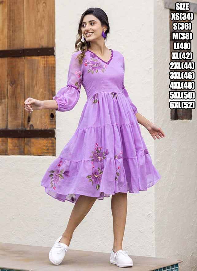 Midi By Kaamiri 01 To 06 Series Designer Stylish Fancy Colorful Beautiful Party Wear & Ethnic Wear Collection Kota Cheks Print Kurtis At Wholesale Price