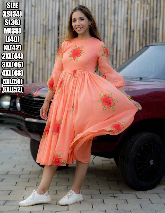 Midi By Kaamiri 01 To 06 Series Designer Stylish Fancy Colorful Beautiful Party Wear & Ethnic Wear Collection Kota Cheks Print Kurtis At Wholesale Price