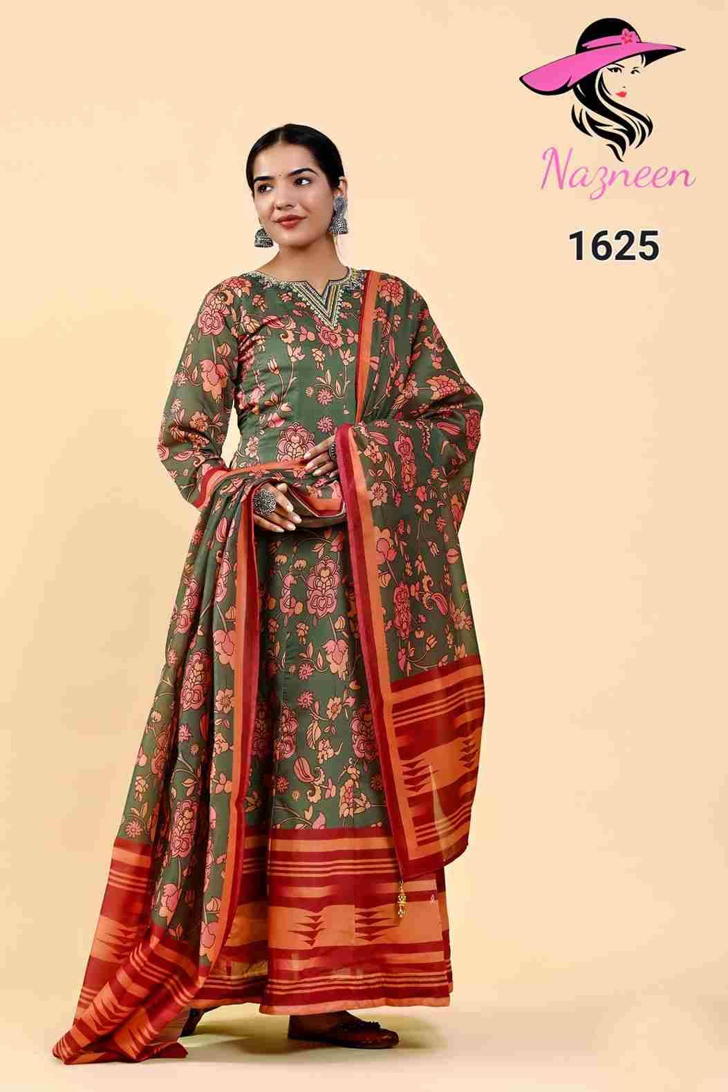 Saawan By Nazneen 1620 To 1625 Series Beautiful Stylish Fancy Colorful Casual Wear & Ethnic Wear Chanderi Silk Gowns With Dupatta At Wholesale Price