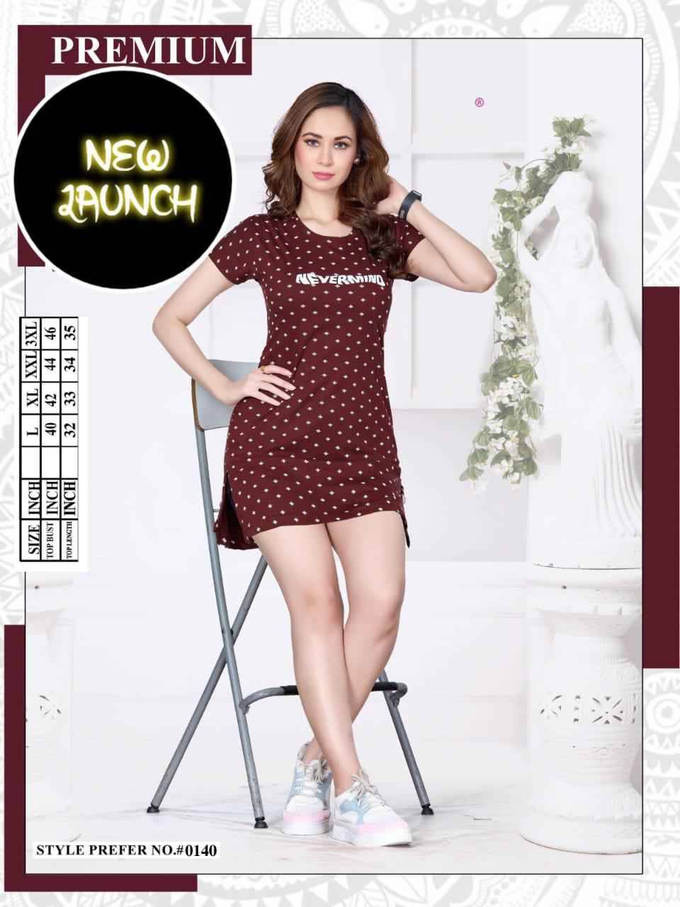 Summer Special Vol-140 By Fashion Talk 140-A To 140-F Series Beautiful Stylish Fancy Colorful Casual Wear & Ethnic Wear Hosiery Cotton Night Suits At Wholesale Price