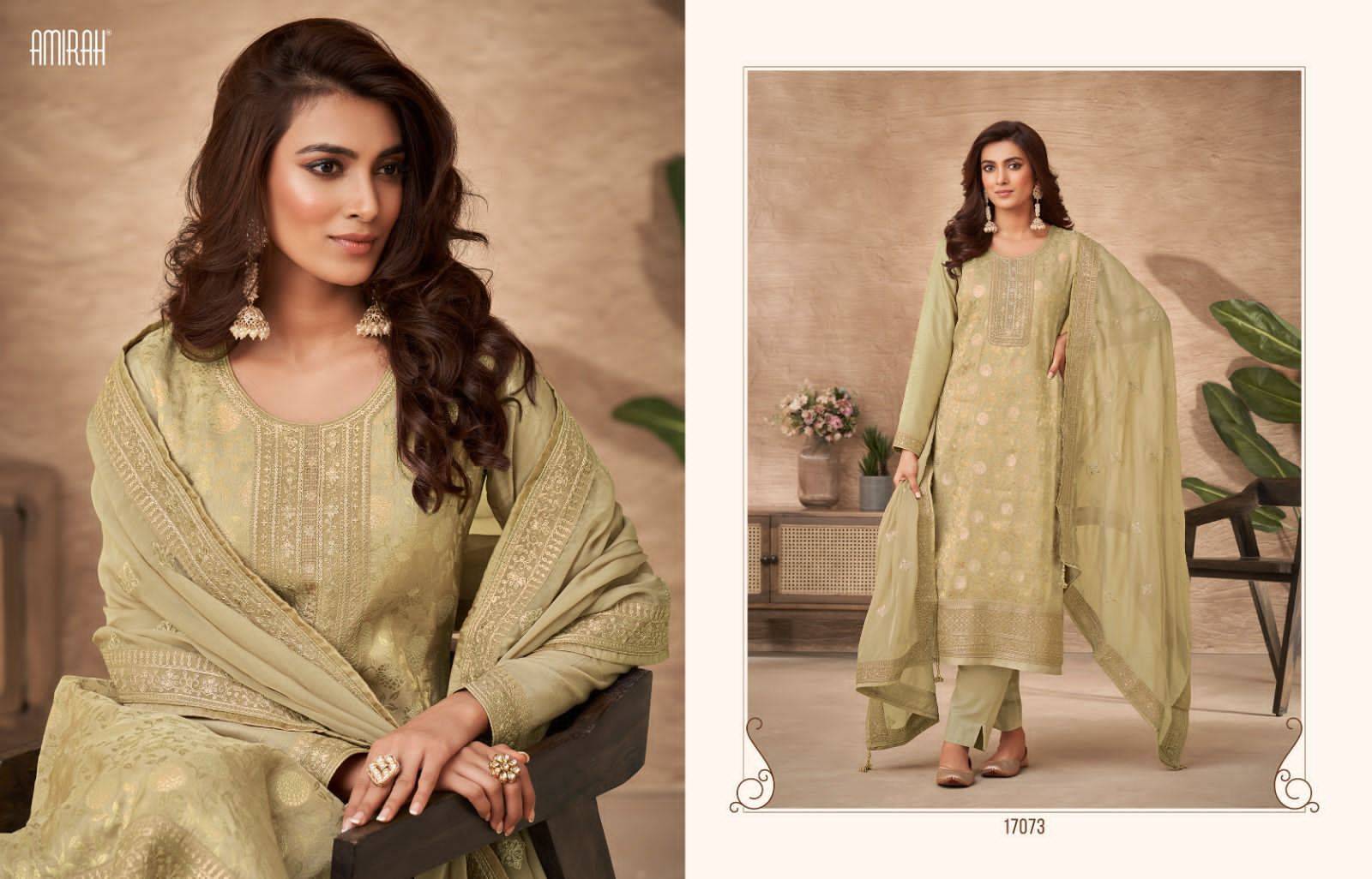 Sofia Vol-2 By Amirah 17071 To 17076 Series Beautiful Suits Colorful Stylish Fancy Casual Wear & Ethnic Wear Pure Viscose Dola Jacquard Dresses At Wholesale Price