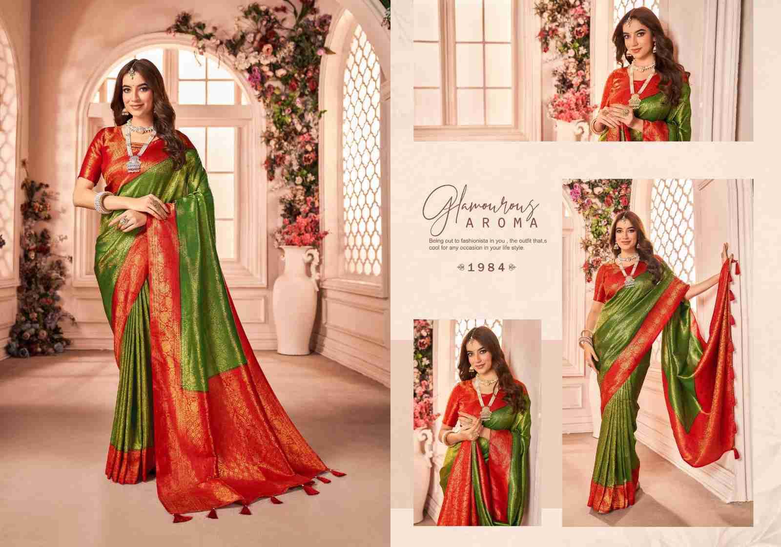 Panache Vol-5 By Panache 1981 To 1990 Series Indian Traditional Wear Collection Beautiful Stylish Fancy Colorful Party Wear & Occasional Wear Silk Sarees At Wholesale Price