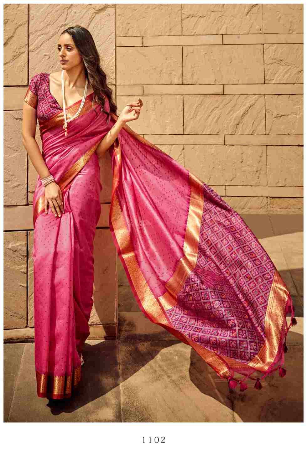 Narchy Silk By Fashid Wholesale 1101 To 1106 Series Indian Traditional Wear Collection Beautiful Stylish Fancy Colorful Party Wear & Occasional Wear Handloom Silk Sarees At Wholesale Price