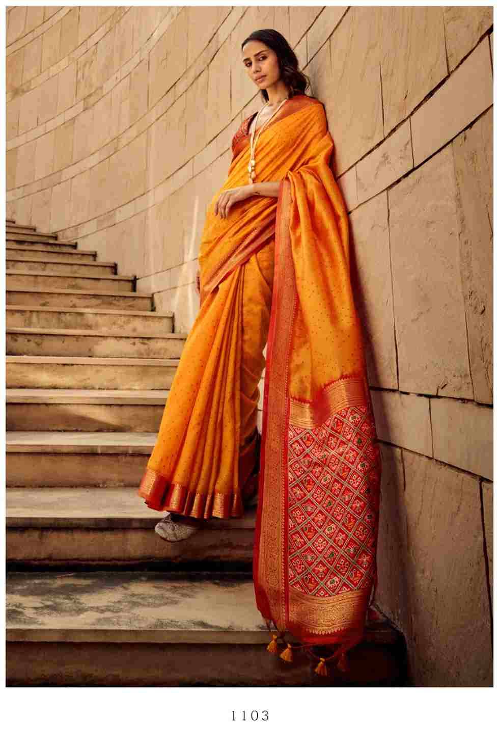 Narchy Silk By Fashid Wholesale 1101 To 1106 Series Indian Traditional Wear Collection Beautiful Stylish Fancy Colorful Party Wear & Occasional Wear Handloom Silk Sarees At Wholesale Price