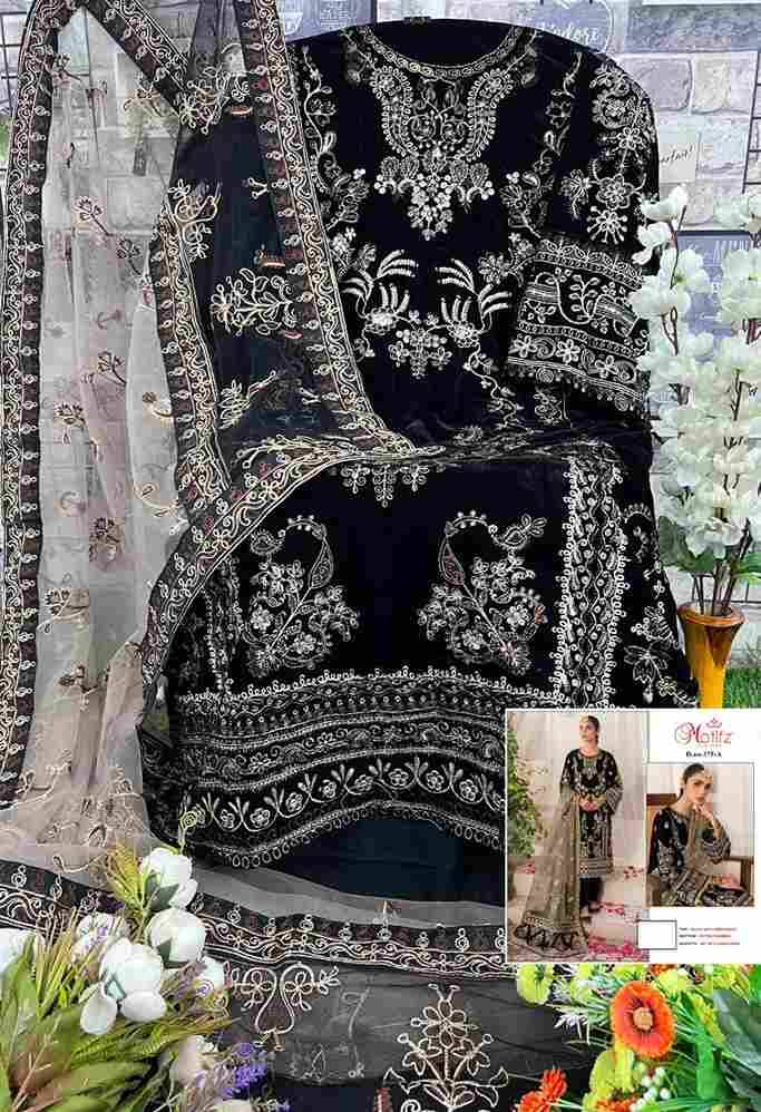 Motifz Hit Design 375 Colours By Motifz 375-A To 375-D Series Beautiful Pakistani Suits Colorful Stylish Fancy Casual Wear & Ethnic Wear Heavy Velvet Embroidered Dresses At Wholesale Price