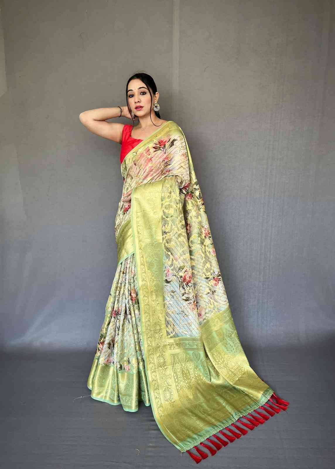 Anokhi Digital Vol-3 By Fashid Wholesale 01 To 10 Series Indian Traditional Wear Collection Beautiful Stylish Fancy Colorful Party Wear & Occasional Wear Organza Sarees At Wholesale Price