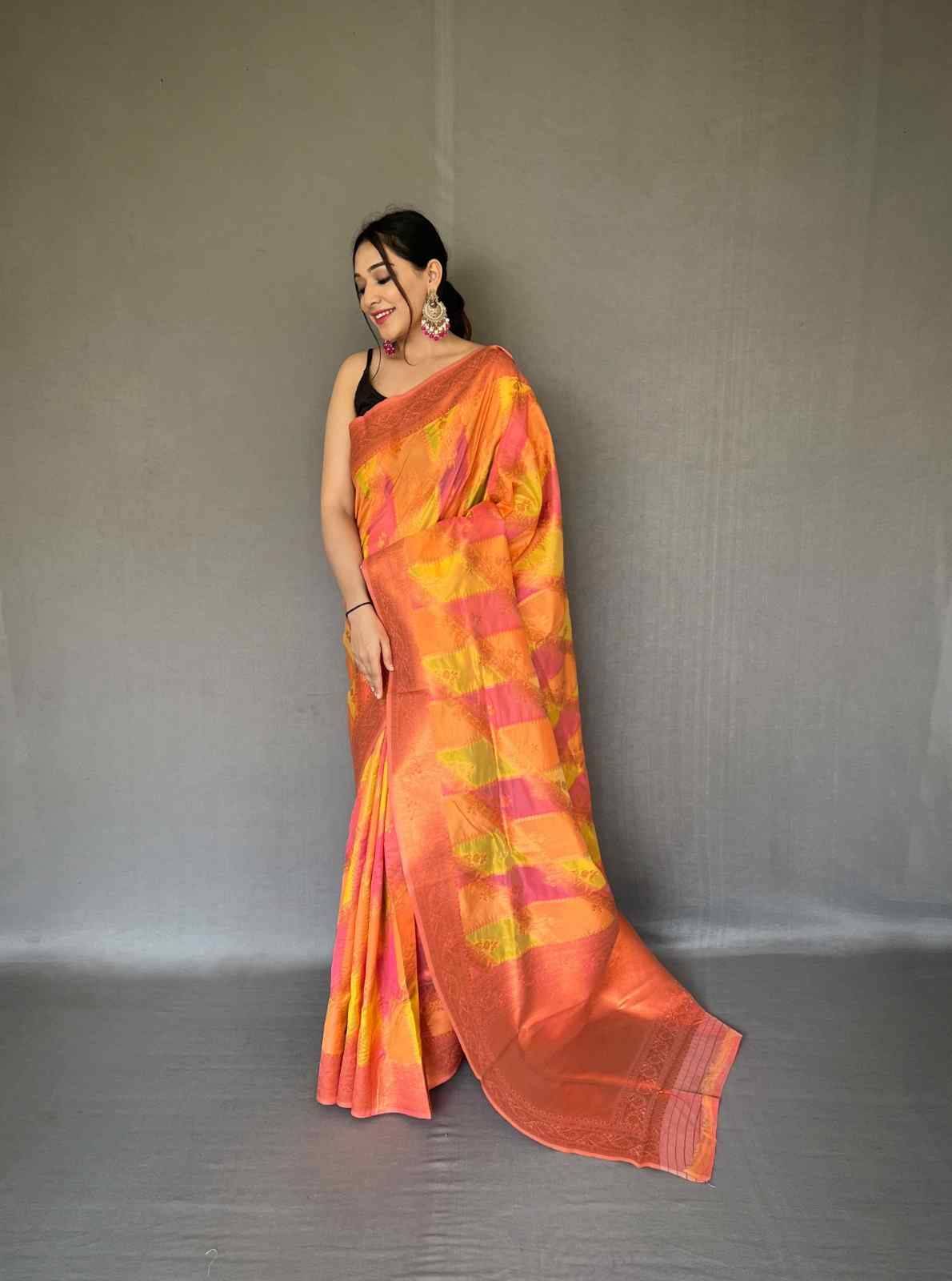 Indrani By Fashid Wholesale 01 To 07 Series Indian Traditional Wear Collection Beautiful Stylish Fancy Colorful Party Wear & Occasional Wear Pure Tissue Silk Sarees At Wholesale Price