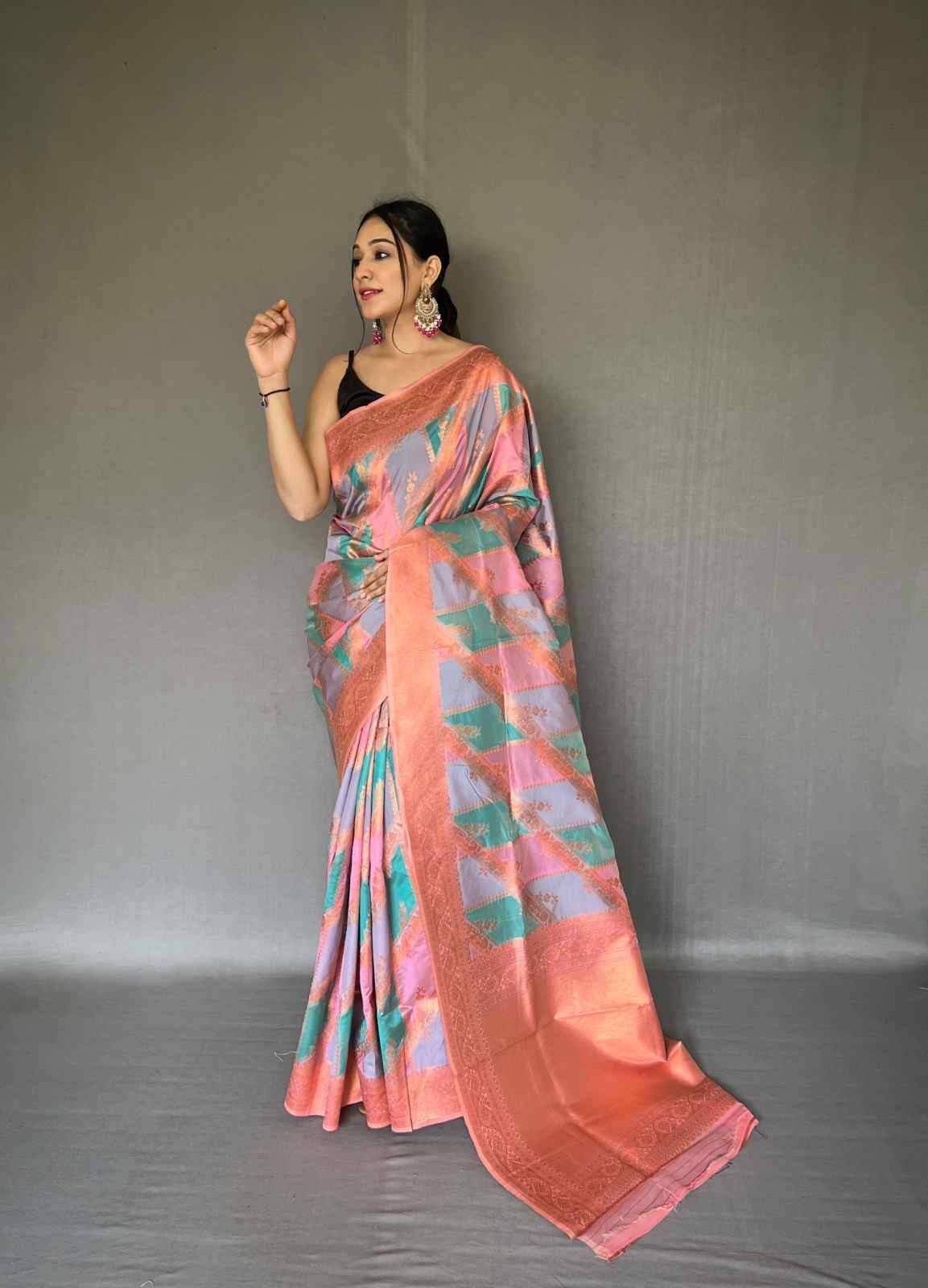 Indrani By Fashid Wholesale 01 To 07 Series Indian Traditional Wear Collection Beautiful Stylish Fancy Colorful Party Wear & Occasional Wear Pure Tissue Silk Sarees At Wholesale Price