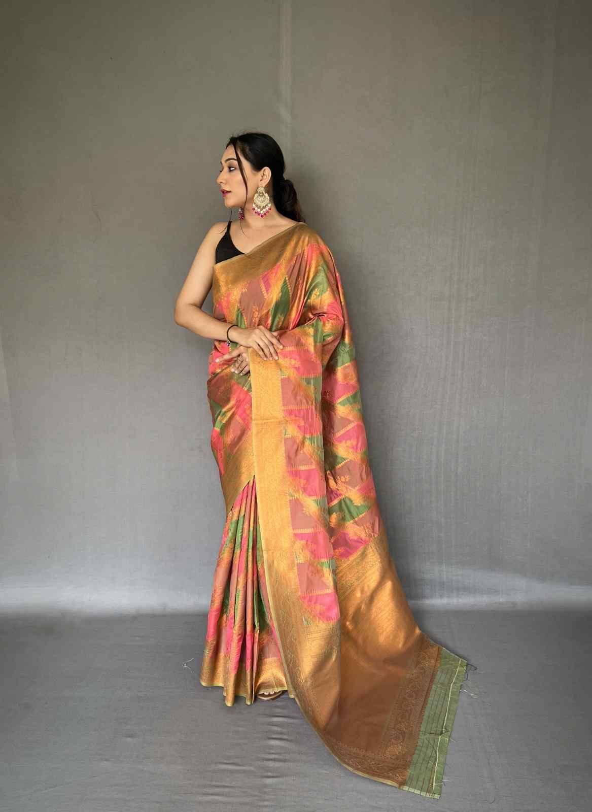 Indrani By Fashid Wholesale 01 To 07 Series Indian Traditional Wear Collection Beautiful Stylish Fancy Colorful Party Wear & Occasional Wear Pure Tissue Silk Sarees At Wholesale Price