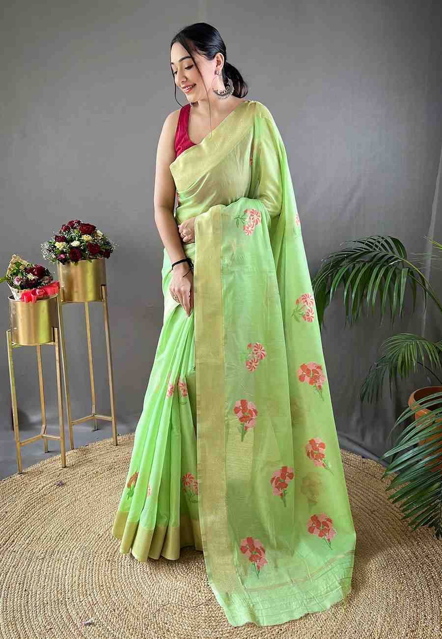 Cotton Flower By Fashid Wholesale 01 To 06 Series Indian Traditional Wear Collection Beautiful Stylish Fancy Colorful Party Wear & Occasional Wear Linen Cotton Sarees At Wholesale Price