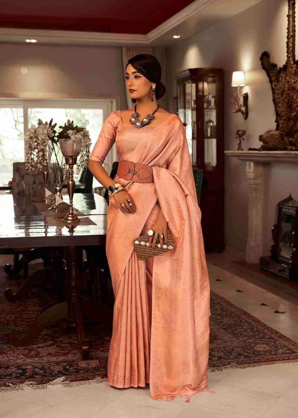 Sambhavi Silk By Rajpath 152001 To 152006 Series Indian Traditional Wear Collection Beautiful Stylish Fancy Colorful Party Wear & Occasional Wear Satin Silk Sarees At Wholesale Price
