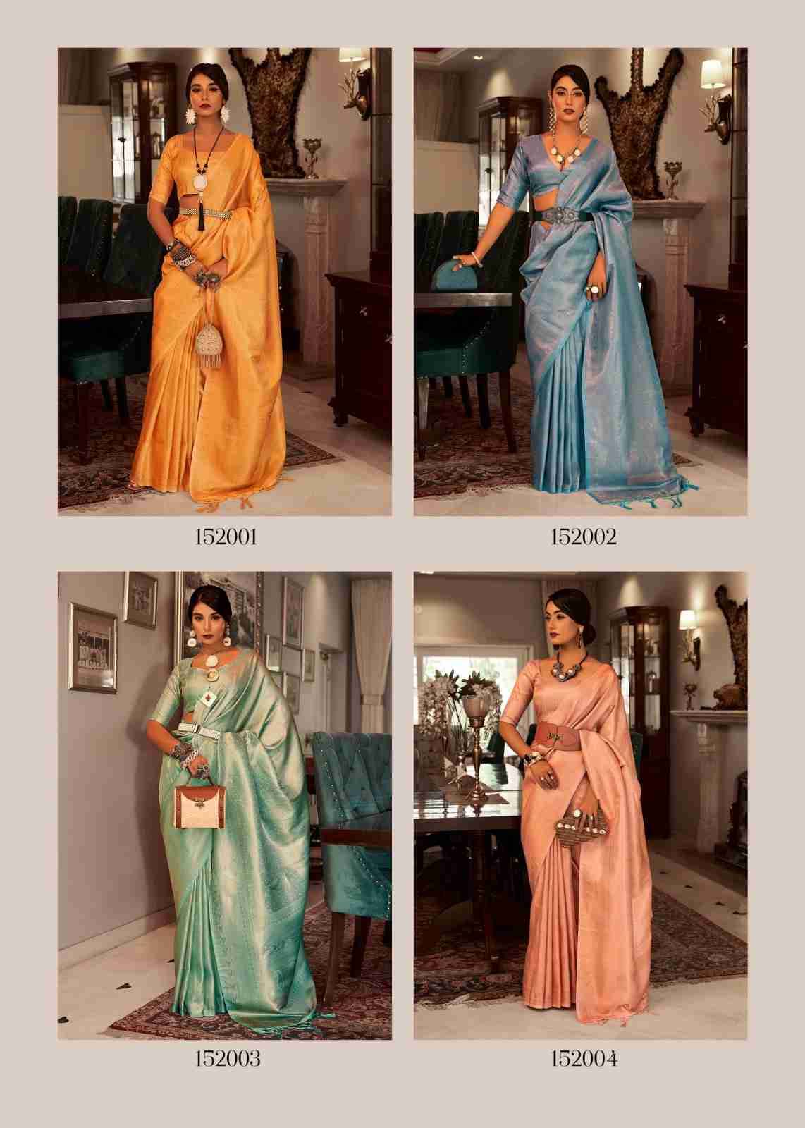 Sambhavi Silk By Rajpath 152001 To 152006 Series Indian Traditional Wear Collection Beautiful Stylish Fancy Colorful Party Wear & Occasional Wear Satin Silk Sarees At Wholesale Price