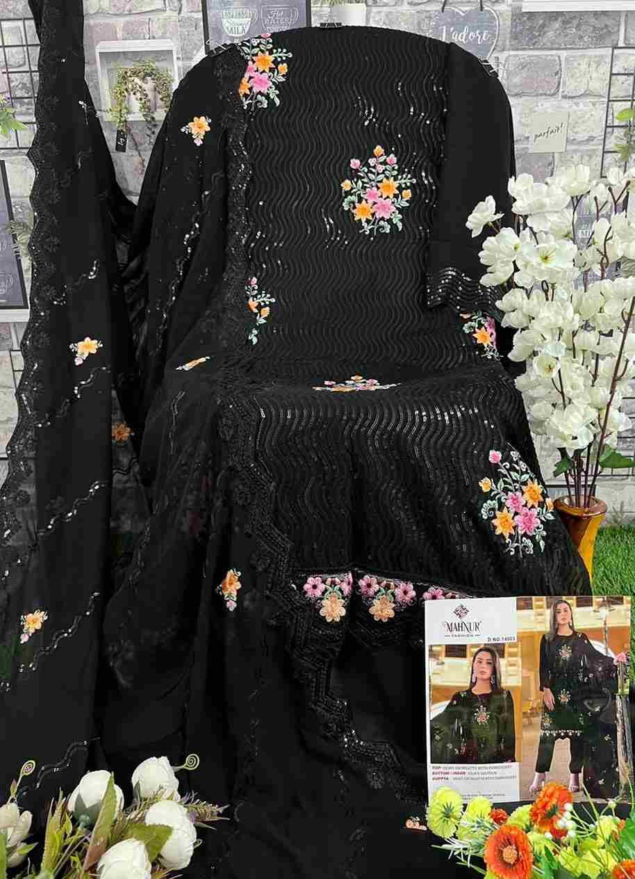 Emaan Adeel Premium Collection Vol-14 By Mahnur Fashion 14001 To 14003 Series Beautiful Pakistani Suits Colorful Stylish Fancy Casual Wear & Ethnic Wear Heavy Georgette With Embroidered Dresses At Wholesale Price
