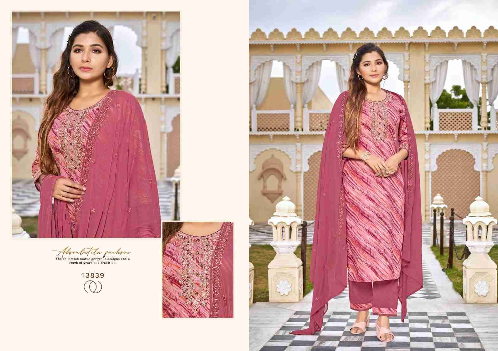 Zhansi Vol-3 By Kalaroop 13839 To 13842 Series Beautiful Festive Suits Colorful Stylish Fancy Casual Wear & Ethnic Wear Jam Cotton Dresses At Wholesale Price