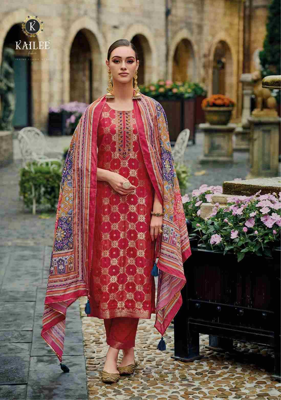 Pearl By Kailee 41281 To 41286 Series Beautiful Festive Suits Colorful Stylish Fancy Casual Wear & Ethnic Wear Pure Viscose Silk Dresses At Wholesale Price