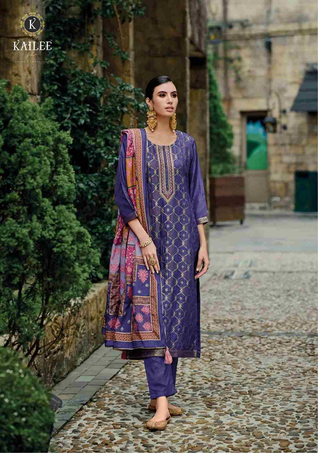 Pearl By Kailee 41281 To 41286 Series Beautiful Festive Suits Colorful Stylish Fancy Casual Wear & Ethnic Wear Pure Viscose Silk Dresses At Wholesale Price