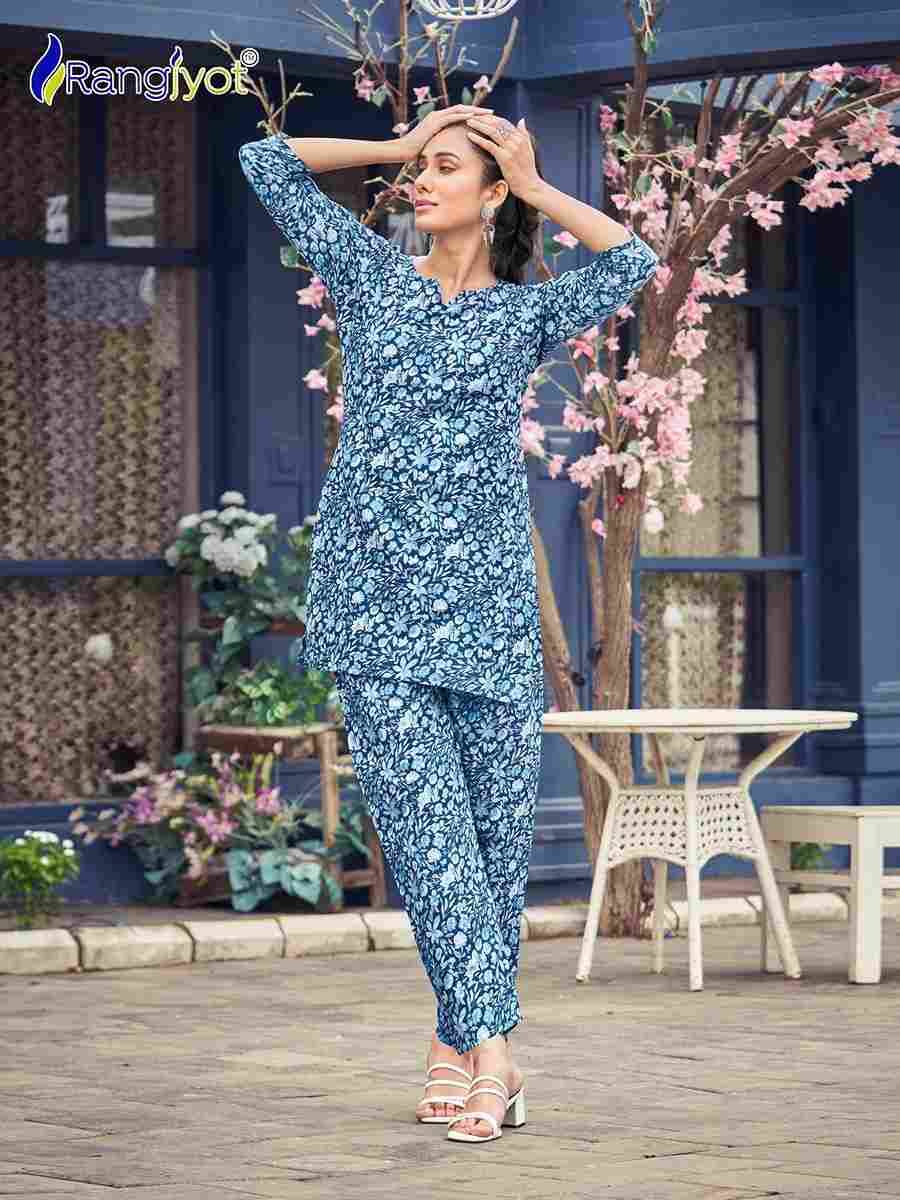 Cotton Naya By Rangjyot Fashion 1001 To 1006 Series Designer Stylish Fancy Colorful Beautiful Party Wear & Ethnic Wear Collection Cotton Print Tops With Bottom At Wholesale Price