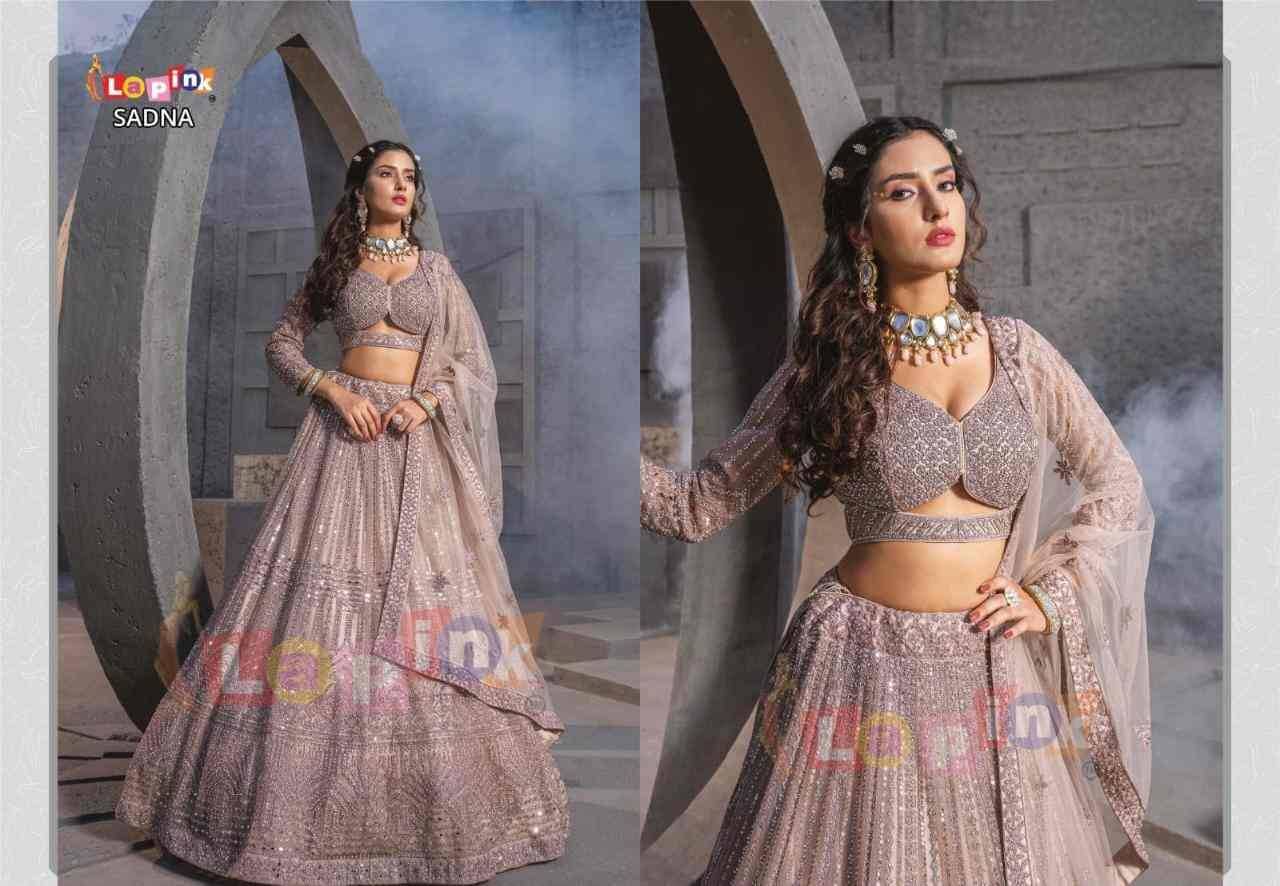 Sadna By Lapink Indian Traditional Wear Collection Beautiful Stylish Fancy Colorful Party Wear & Occasional Wear Fancy Lehenga At Wholesale Price