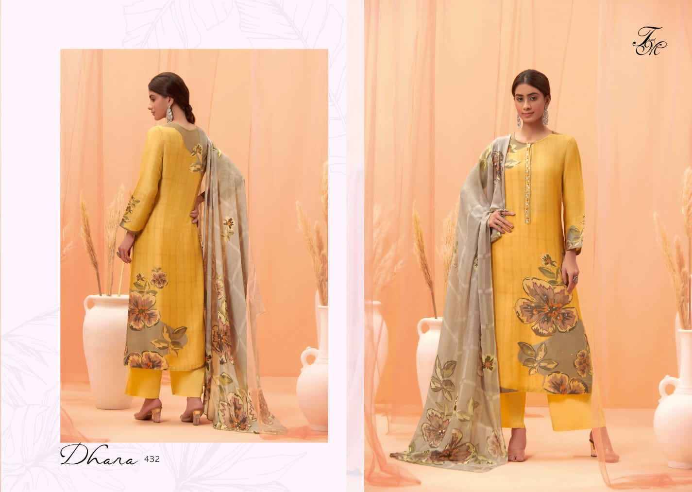 Dhara By T And M Designer Studio Beautiful Stylish Festive Suits Fancy Colorful Casual Wear & Ethnic Wear & Ready To Wear Viscose Digital Print Dresses At Wholesale Price