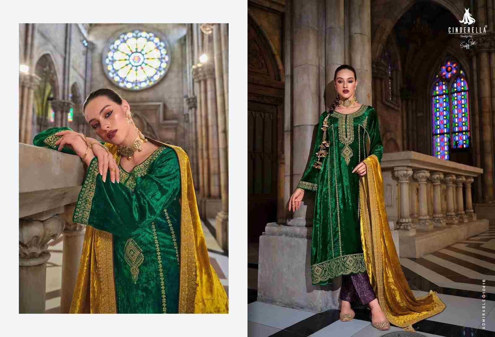 Jo Reevaz By Cinderella 10413 To 10420 Series Beautiful Stylish Festive Suits Fancy Colorful Casual Wear & Ethnic Wear & Ready To Wear Pure Velvet With Work Dresses At Wholesale Price