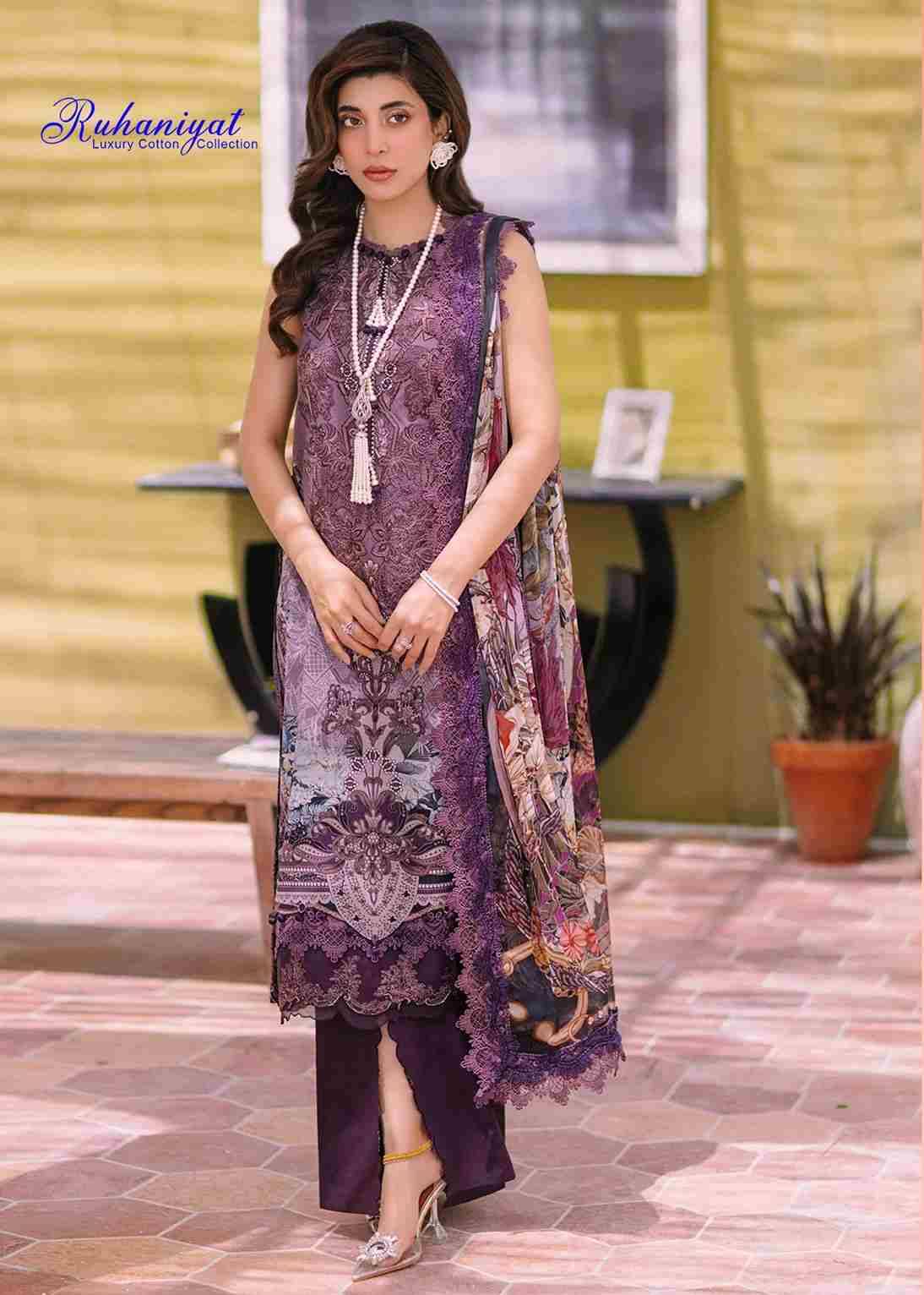 Ruhaniyat Vol-2 By Fashid Wholesale 2001 To 2006 Series Beautiful Stylish Suits Fancy Colorful Casual Wear & Ethnic Wear & Ready To Wear Pure Cotton Printed Dresses At Wholesale Price