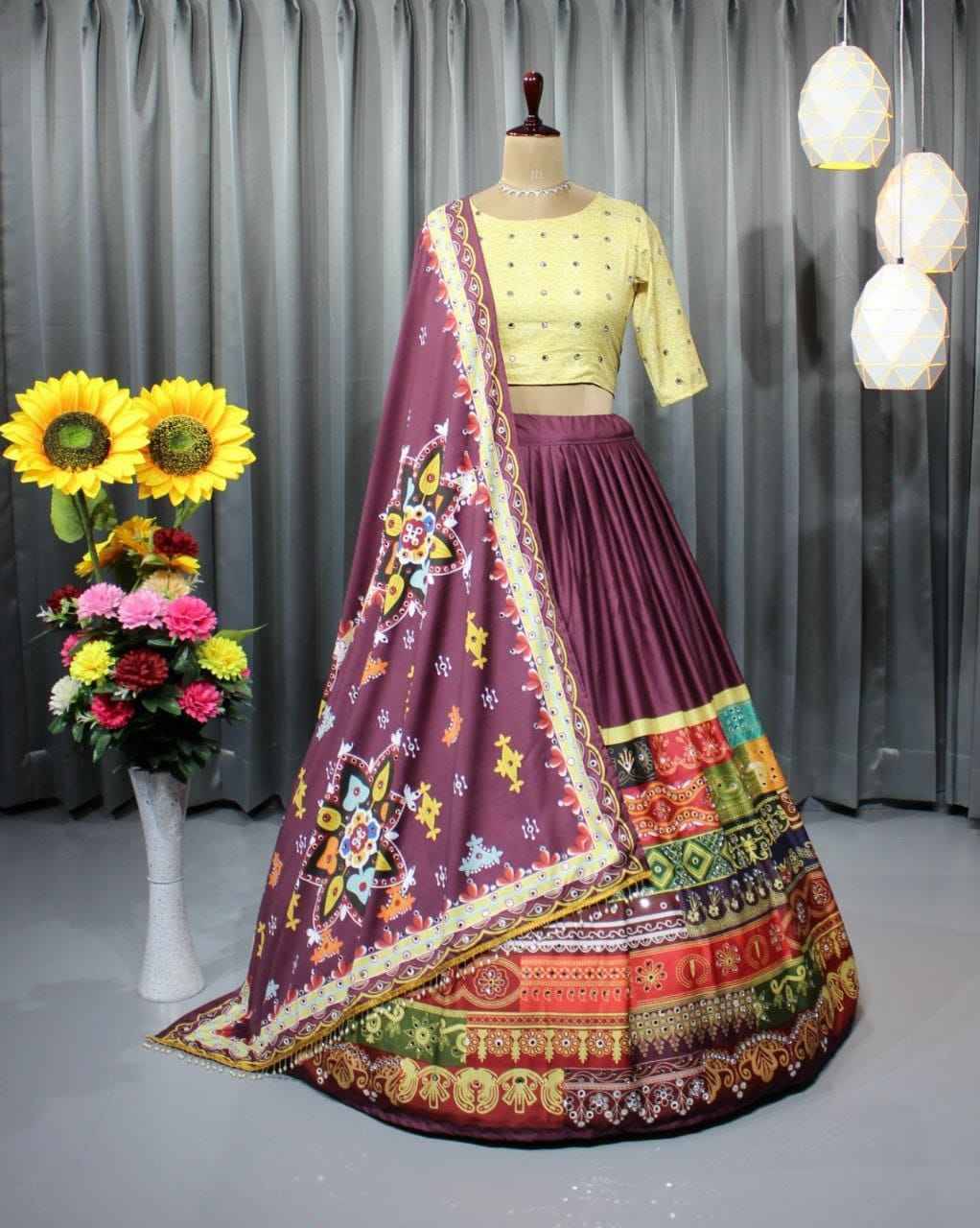 LG-520 BY FASHID WHOLESALE DESIGNER BEAUTIFUL BRIDAL COLLECTION OCCASIONAL  WEAR & PARTY WEAR GEORGETTE PRINT LEHENGAS AT WHOLESALE PRICE