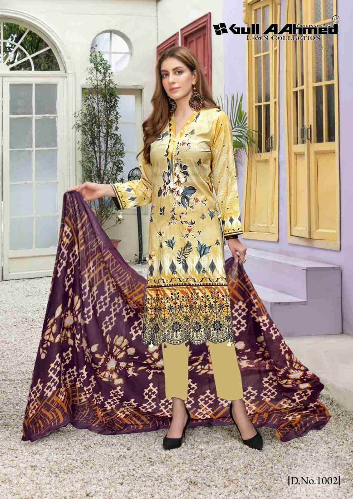 Oriana By Gull Aahmed 1001 To 1006 Series Beautiful Suits Colorful Stylish Fancy Casual Wear & Ethnic Wear Pure Lawn Print Dresses At Wholesale Price
