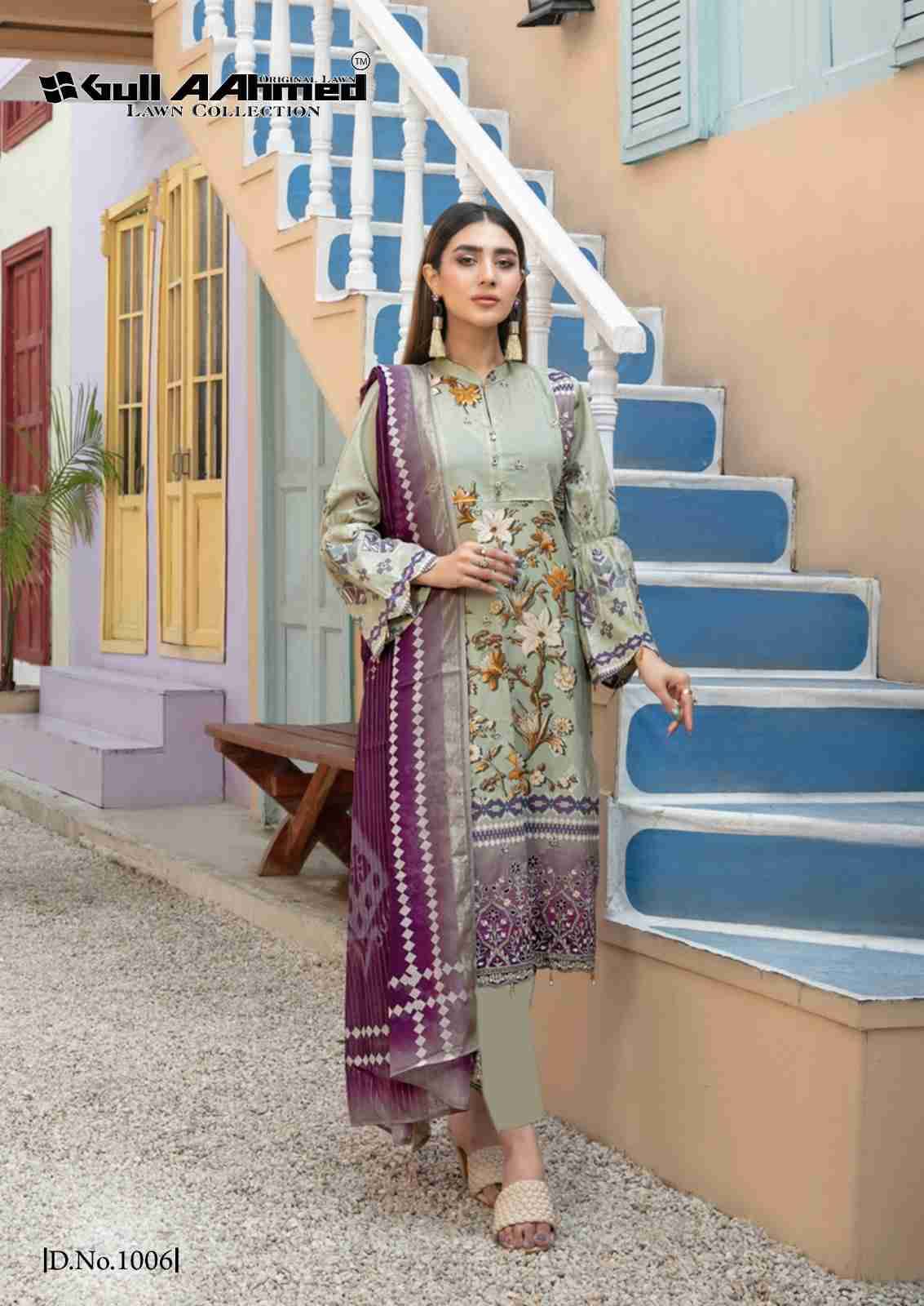 Oriana By Gull Aahmed 1001 To 1006 Series Beautiful Suits Colorful Stylish Fancy Casual Wear & Ethnic Wear Pure Lawn Print Dresses At Wholesale Price