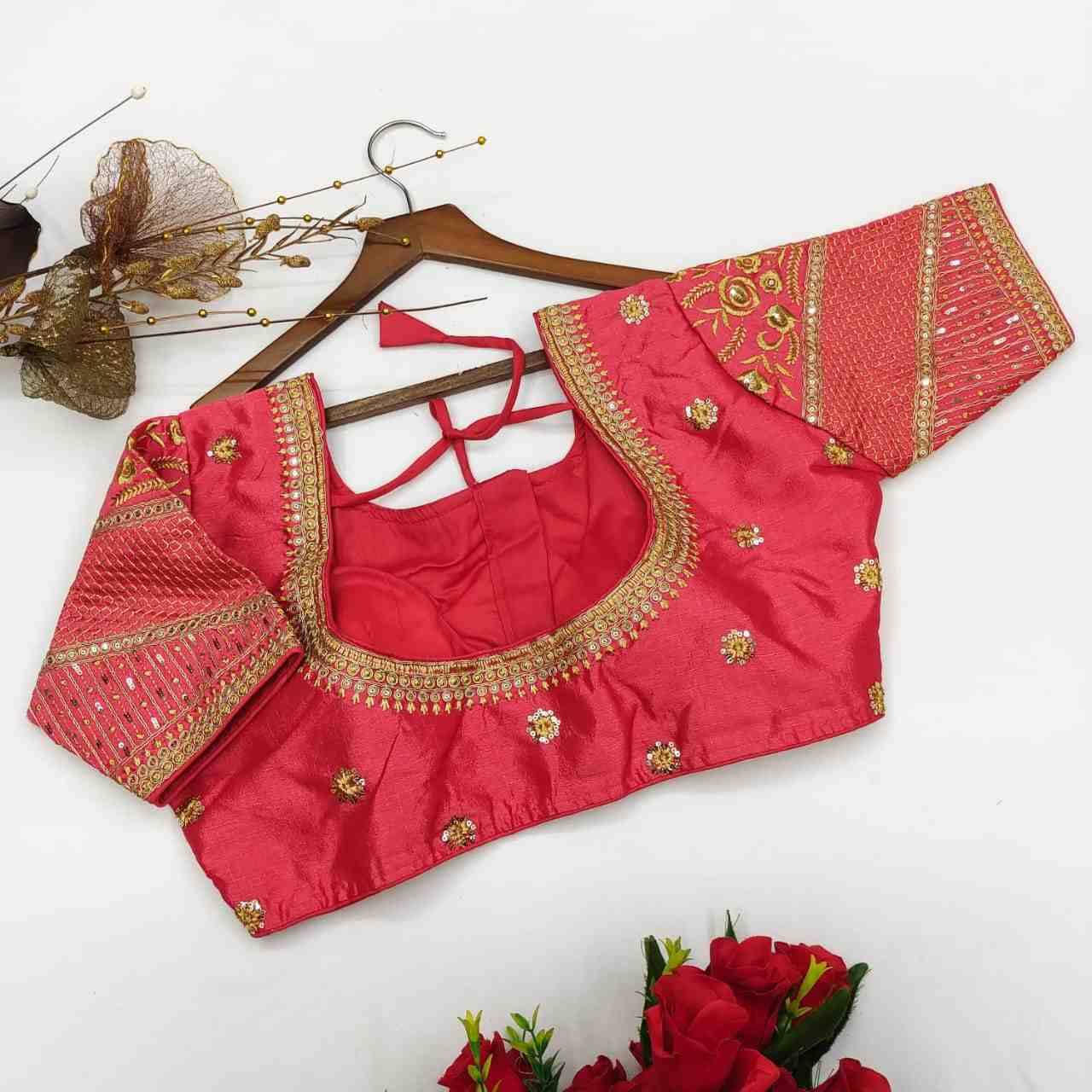 Chhavi By Kaamiri 01 To 12 Series Beautiful Stylish Fancy Colorful Casual Wear & Ethnic Wear Mono Bangalori Blouse At Wholesale Price