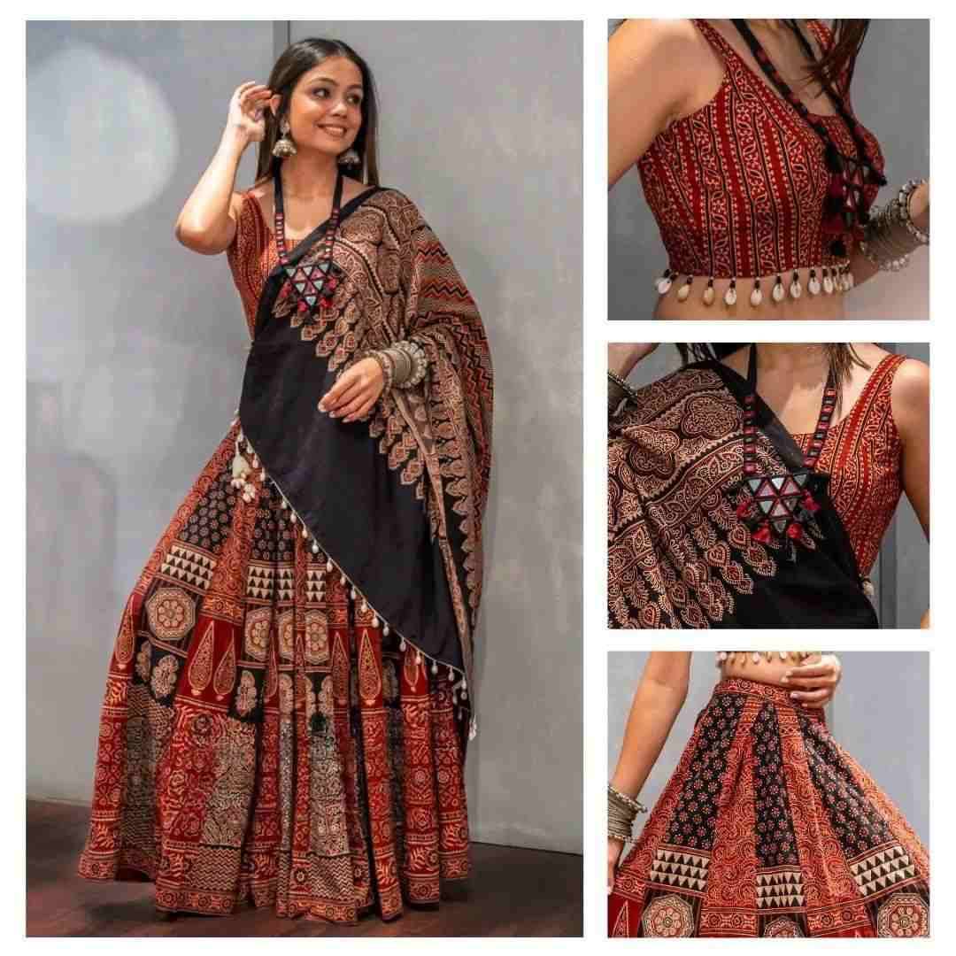 L-584 By Fashid Wholesale Indian Traditional Beautiful Stylish Designer Banarasi Silk Jacquard Embroidered Party Wear Rayon Print Lehengas At Wholesale Price