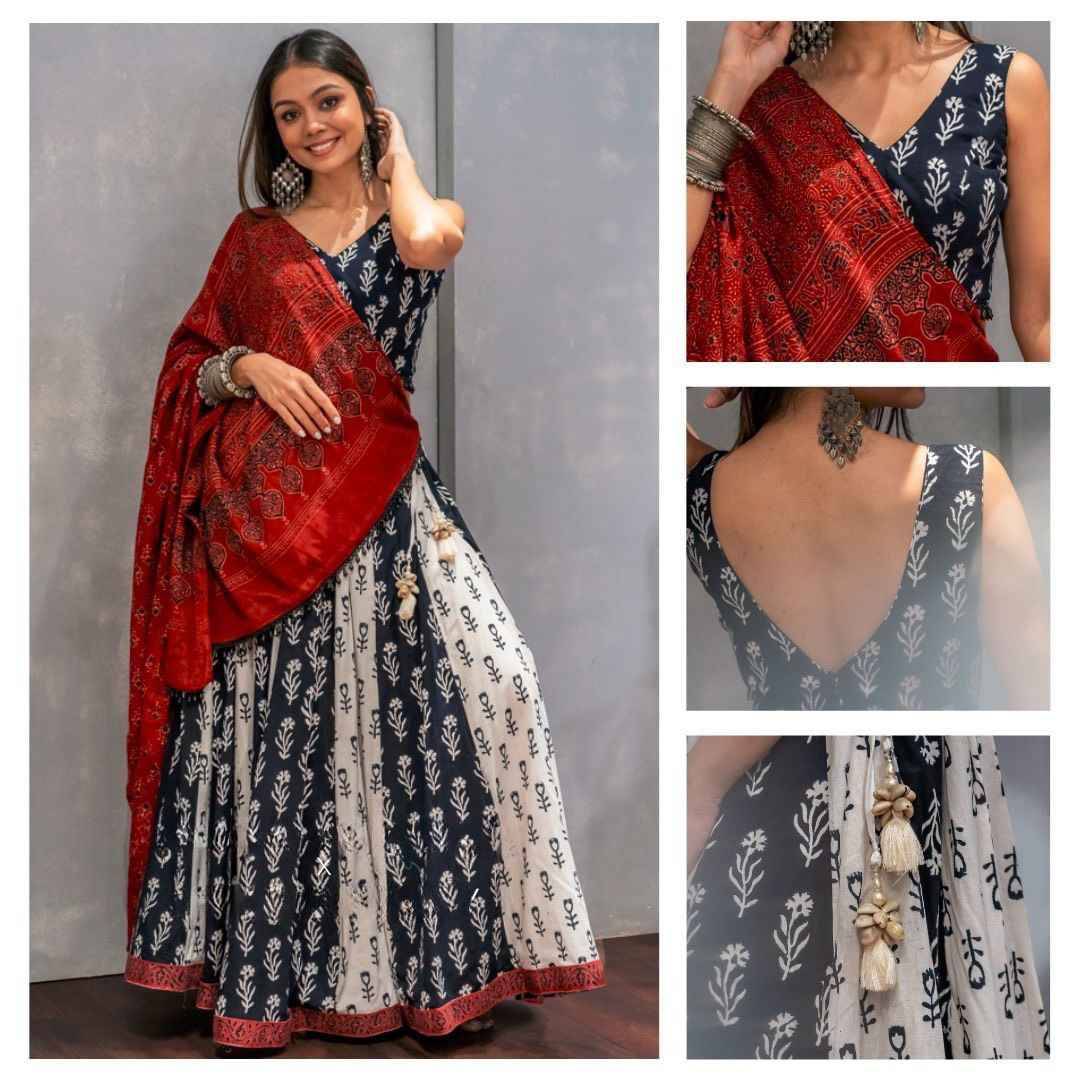 L-591 By Fashid Wholesale Indian Traditional Beautiful Stylish Designer Banarasi Silk Jacquard Embroidered Party Wear Rayon Print Lehengas At Wholesale Price