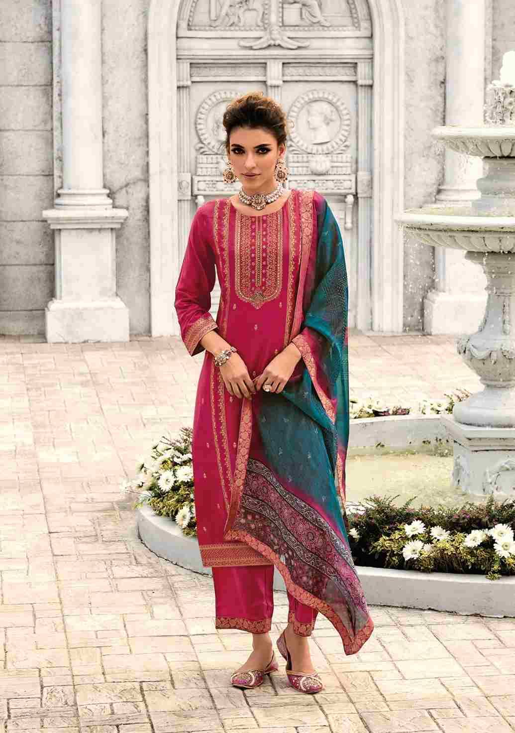 Libaas By Lady Leela 1061 To 1066 Series Beautiful Festive Suits Colorful Stylish Fancy Casual Wear & Ethnic Wear Pure Viscose Jacquard Dresses At Wholesale Price