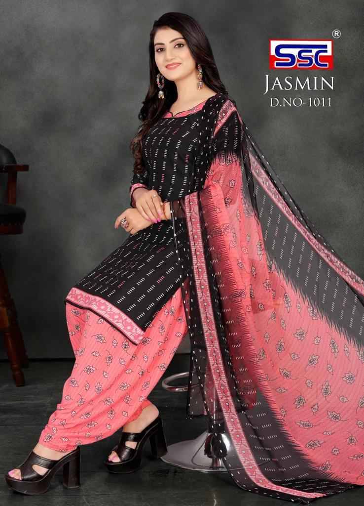 Jasmin Vol-33 By Shree Shanti Creation 1001 To 1012 Series Beautiful Stylish Suits Fancy Colorful Casual Wear & Ethnic Wear & Ready To Wear American Crepe Printed Dresses At Wholesale Price