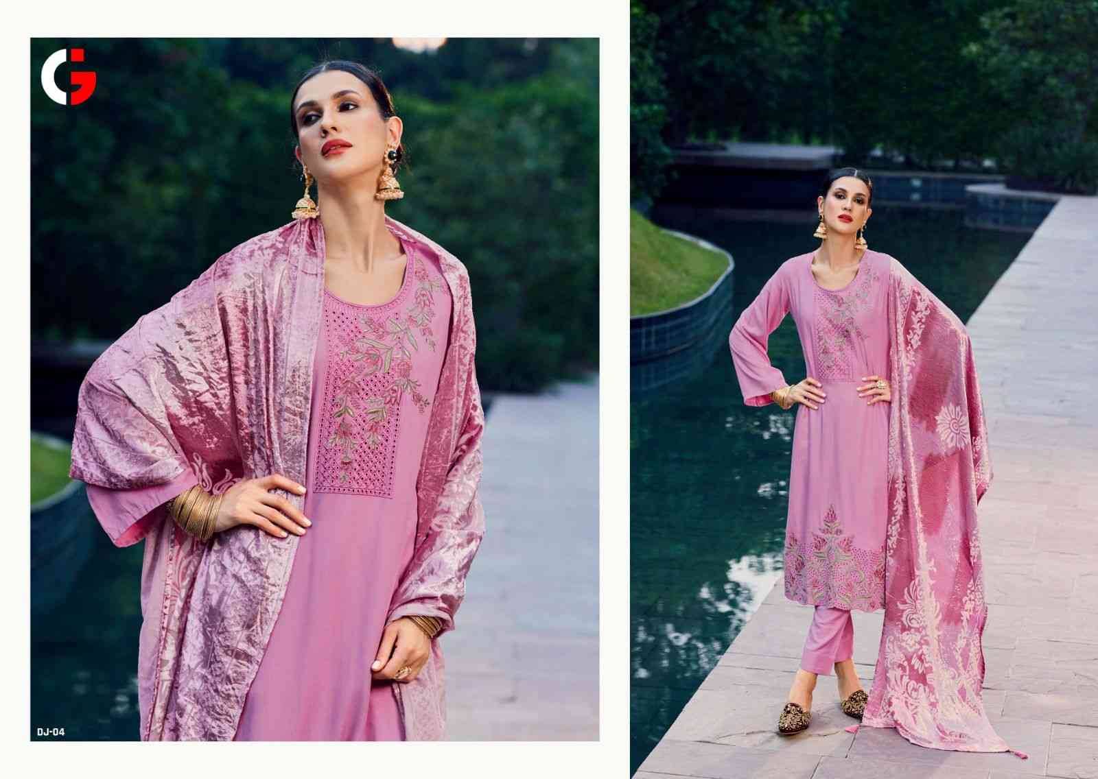 Daastaan-E-Jashan By Gull Jee 01 To 06 Series Designer Suits Beautiful Stylish Fancy Colorful Party Wear & Occasional Wear Viscose Pashmina Print With Embroidery Dresses At Wholesale Price