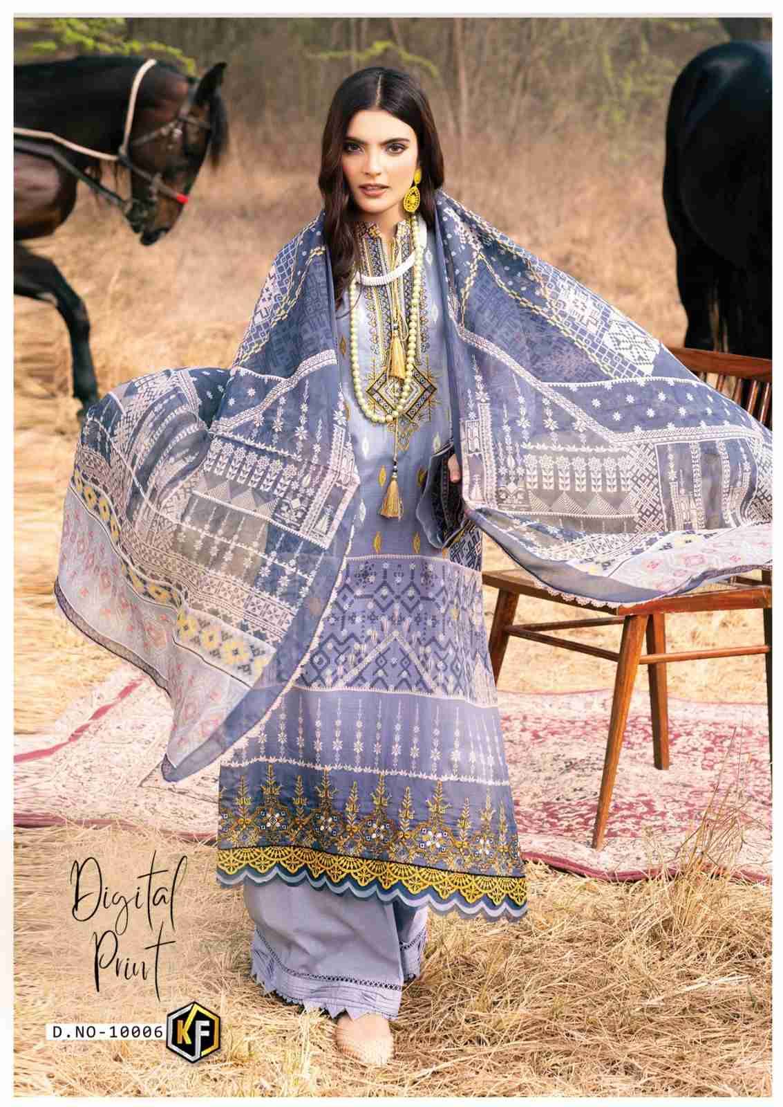 Sobia Nazir Vol-10 By Keval Fab 10001 To 10006 Series Beautiful Pakistani Suits Stylish Fancy Colorful Casual Wear & Ethnic Wear Heavy Cotton Print Dresses At Wholesale Price