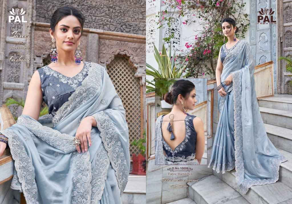 Anbarashi By Pal Fashion 10001 To 10011 Series Indian Traditional Wear Collection Beautiful Stylish Fancy Colorful Party Wear & Occasional Wear Silk Sarees At Wholesale Price