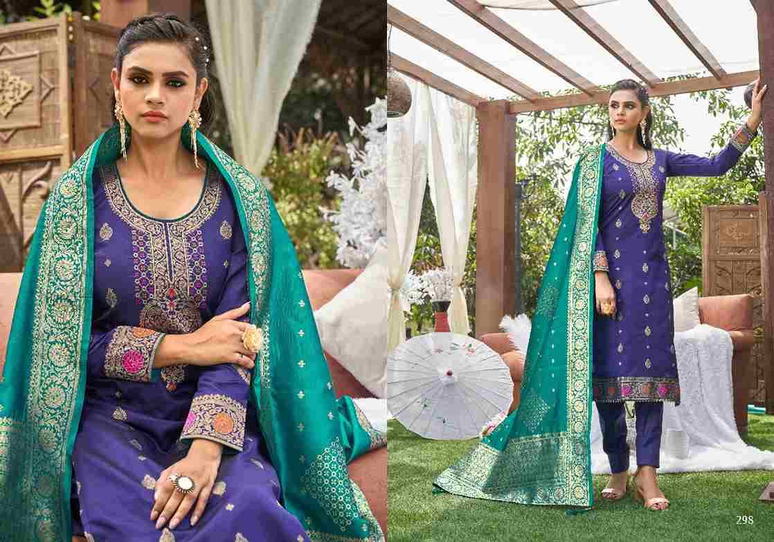 Sloka Vol-5 By Pc 295 To 298 Series Designer Festive Suits Beautiful Fancy Colorful Stylish Party Wear & Occasional Wear Banarasi Silk Dresses At Wholesale Price