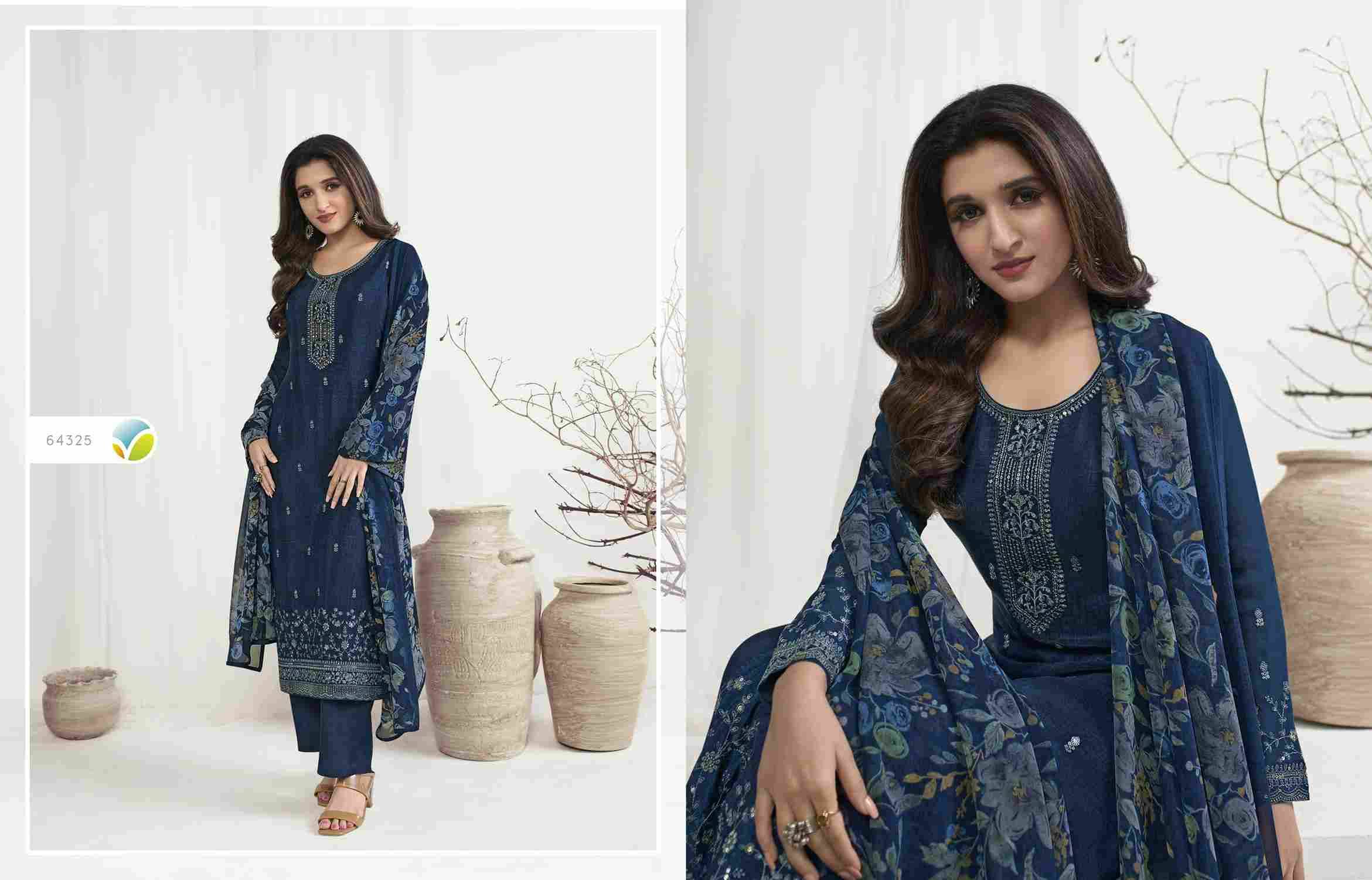 Royal Crepe Vol-43 By Vinay Fashion 64321 To 64328 Series Designer Festive Sharara Suits Collection Beautiful Stylish Fancy Colorful Party Wear & Occasional Wear Royal Crepe Dresses At Wholesale Price