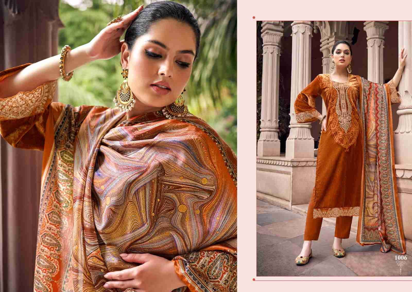 Marble Velvet By Zsm 1001 To 1006 Series Beautiful Stylish Festive Suits Fancy Colorful Casual Wear & Ethnic Wear & Ready To Wear Viscose Velvet Embroidery Dresses At Wholesale Price
