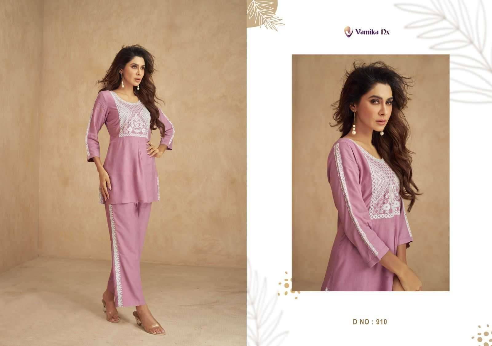 Vintage Vol-2 By Vamika 907 To 912 Series Designer Stylish Fancy Colorful Beautiful Party Wear & Ethnic Wear Collection Heavy Rayon Co-Ord At Wholesale Price