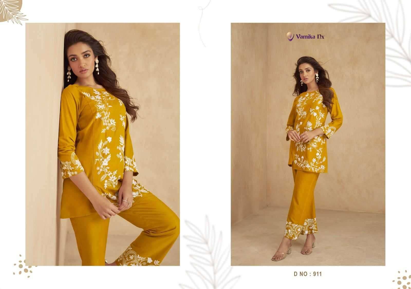 Vintage Vol-2 By Vamika 907 To 912 Series Designer Stylish Fancy Colorful Beautiful Party Wear & Ethnic Wear Collection Heavy Rayon Co-Ord At Wholesale Price