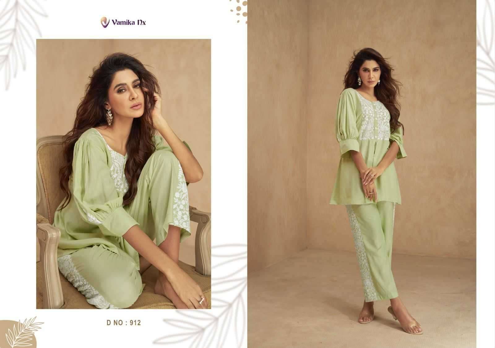 Vintage Vol-2 By Vamika 907 To 912 Series Designer Stylish Fancy Colorful Beautiful Party Wear & Ethnic Wear Collection Heavy Rayon Co-Ord At Wholesale Price