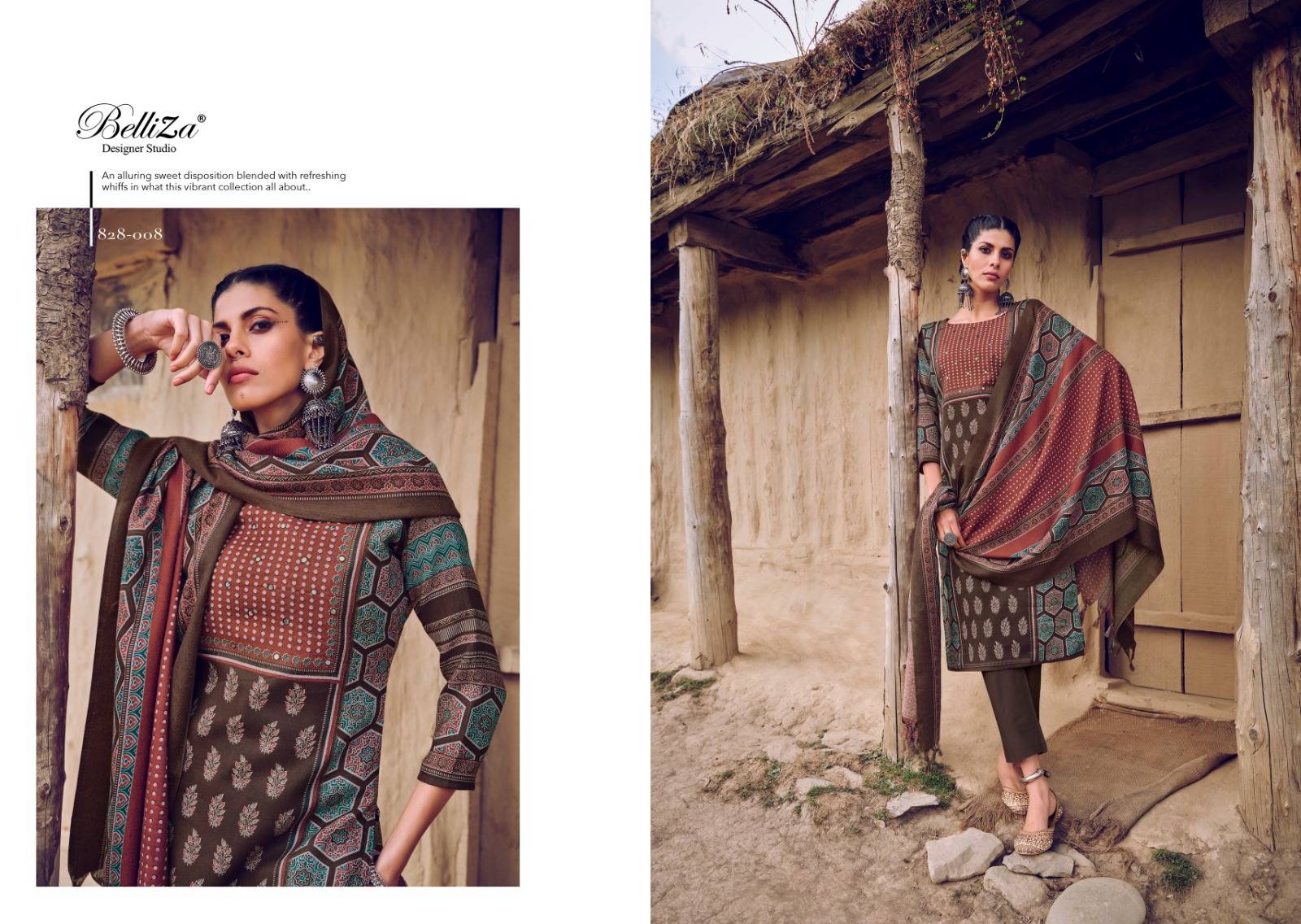  Saiba By Belliza 828-001 To 828-008 Series Beautiful Festive Suits Stylish Fancy Colorful Party Wear & Occasional Wear Pure Alpine Embroidered Dresses At Wholesale Price
