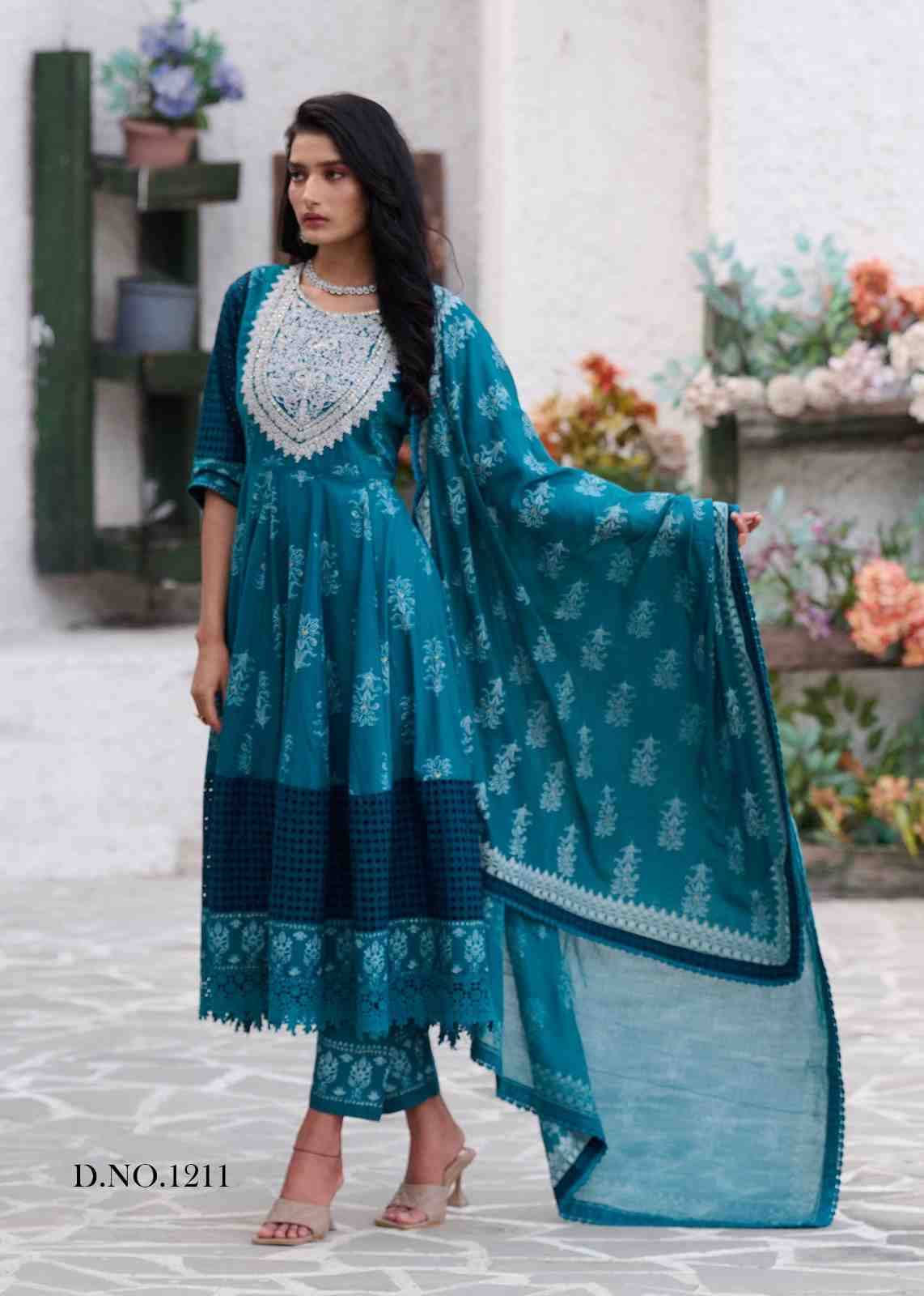 Raja Rani Nx By Fashid Wholesale 1208 To 1211 Series Beautiful Festive Suits Colorful Stylish Fancy Casual Wear & Ethnic Wear Cotton Digital Print Dresses At Wholesale Price