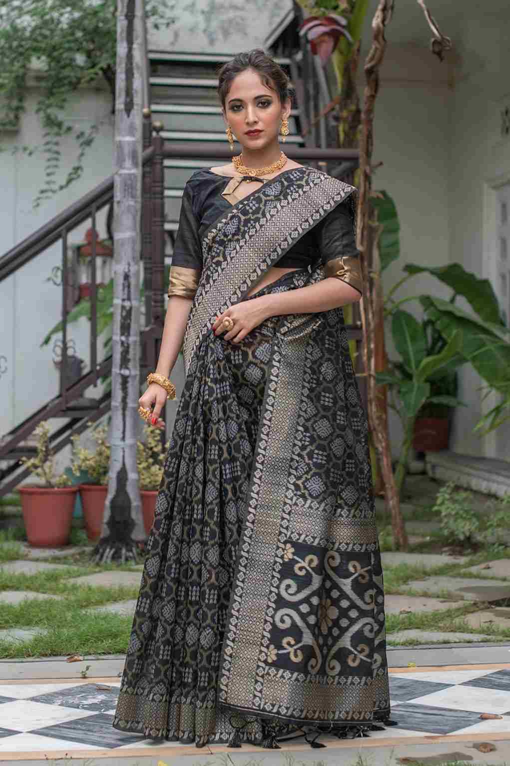 Julie By Pc 01 To 06 Series Indian Traditional Wear Collection Beautiful Stylish Fancy Colorful Party Wear & Occasional Wear Tussar Silk Sarees At Wholesale Price