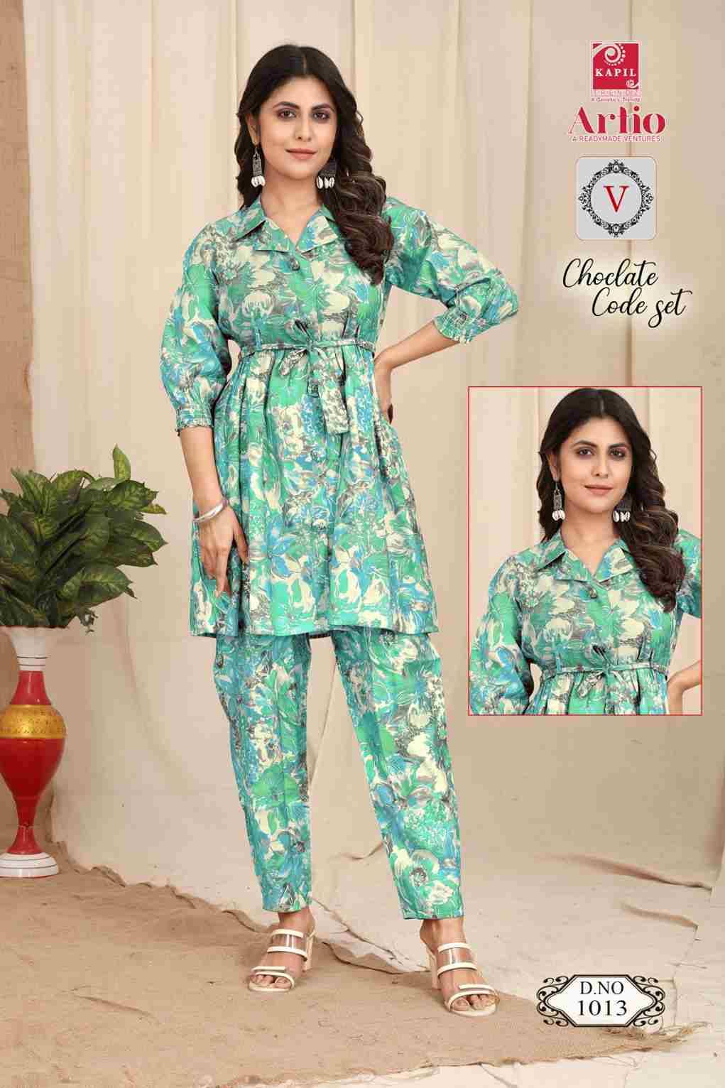 COCLATE CODESET BY ARTIO 1001 TO 1013 SERIES DESIGNER STYLISH FANCY  COLORFUL BEAUTIFUL PARTY WEAR 