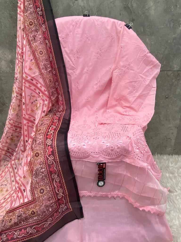 Hoor Tex Hit Design H-130 By Hoor Tex Designer Pakistani Suits Collection Beautiful Stylish Fancy Colorful Party Wear & Occasional Wear Heavy Cotton Dresses At Wholesale Price